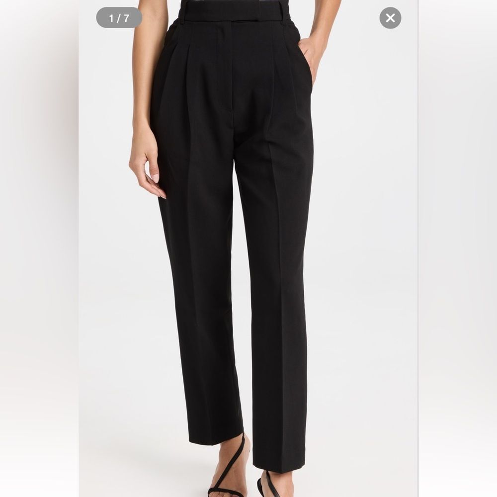 Pixie Market Jamie pant high-rise Black Trousers size extra small